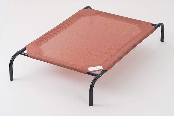 Erhöhtes Coolaroo Hundebett - Terracotta